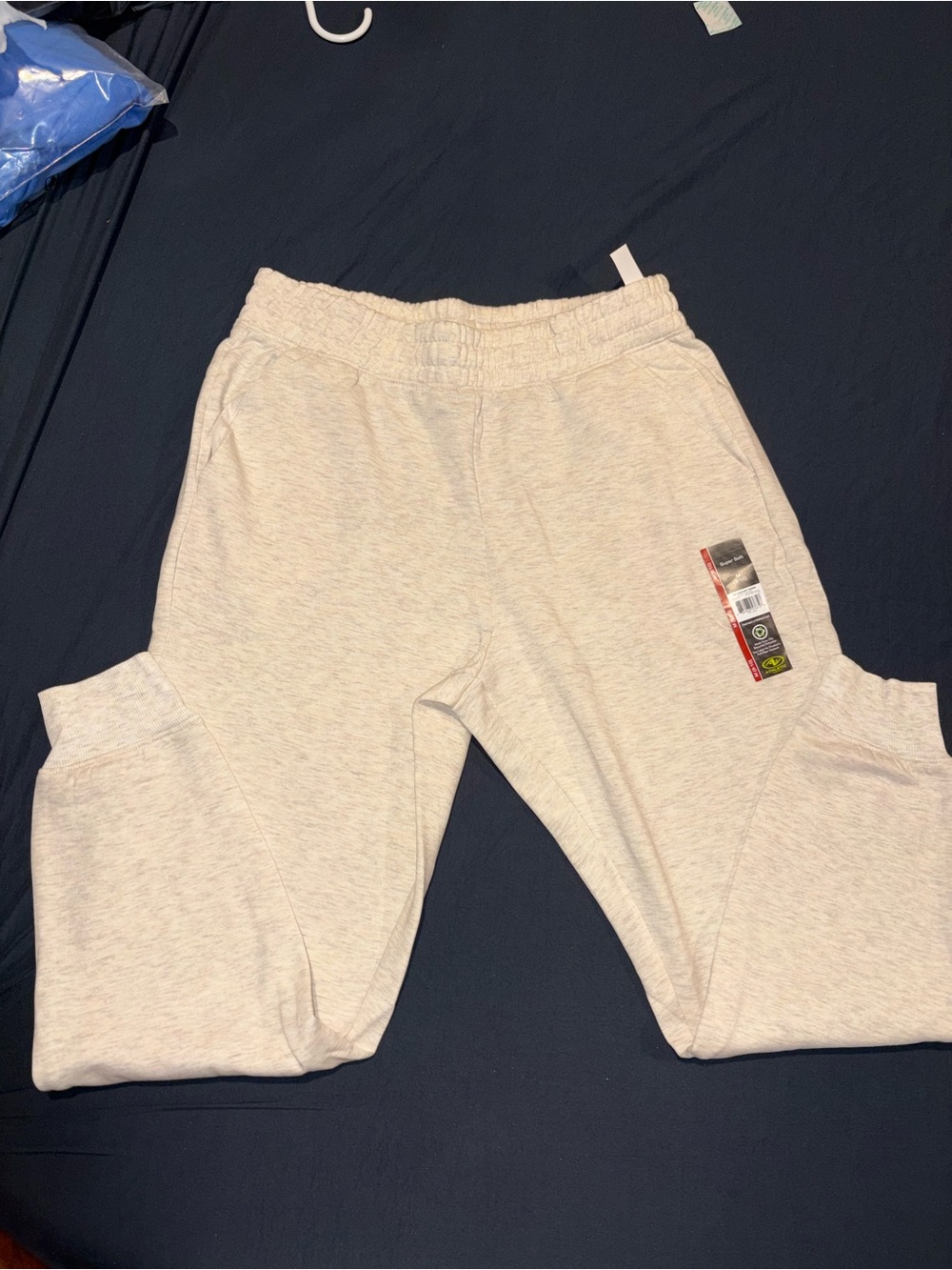 Athletic Works Light Gray Heather Kids Jogger Sweatpants